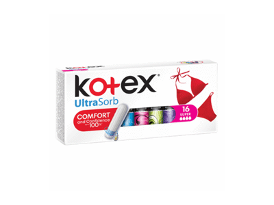 Tamponai KOTEX SUPER, 16 vnt.