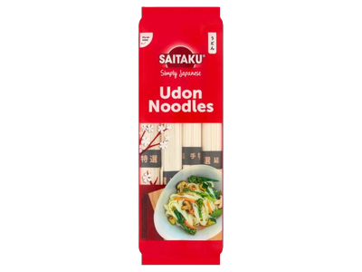 Kvietinių miltų makaronai SAITAKU, Udon, 300 g