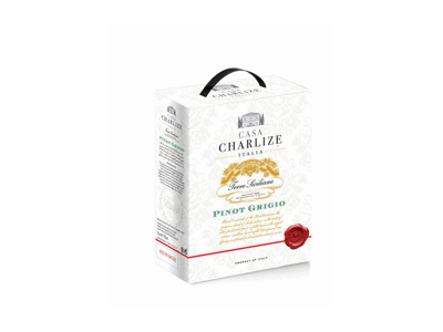 CASA CHARLIZE Pinot Grigio, Sausas baltasis vynas 

