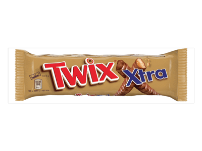 Šokoladinis batonėlis TWIX XTRA, 75 g