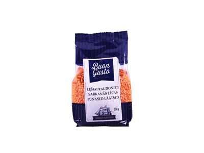 Raudonieji lęšiai BUON GUSTO, 350 g