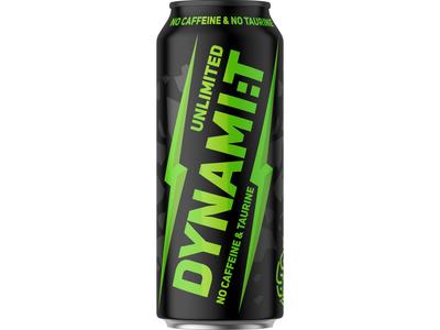 Gazuotas gėrimas su vitaminais DYNAMI:T, 0,5l