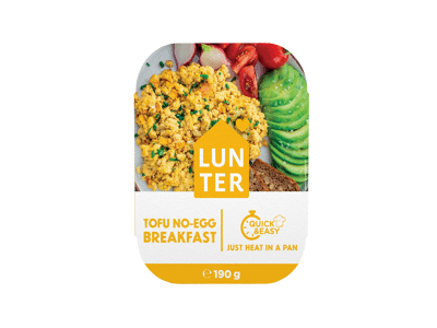 Sojų varškės omletas su svogūnais LUNTER, 190 g