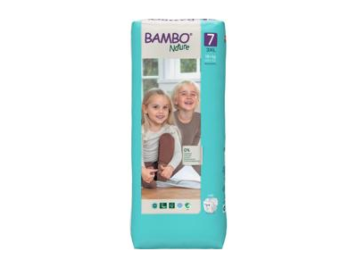 Sauskelnės BAMBO NATURE 7 (18+ kg), 40 vnt