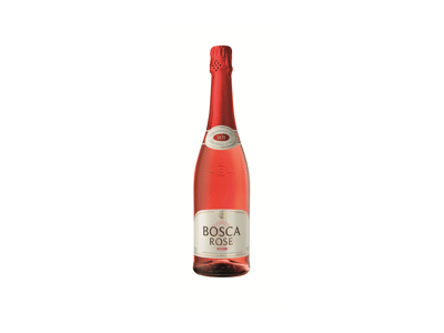 Gazuotas fermentinis pusiau saldus gėrimas BOSCA ROSE, 750 ml