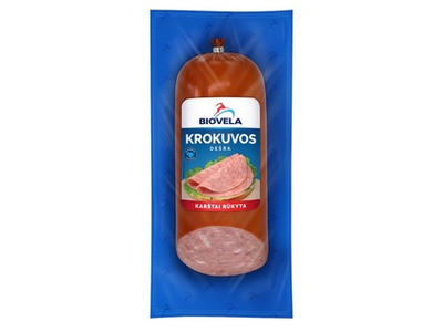 KROKUVOS karštai rūkyta dešra 400 g
