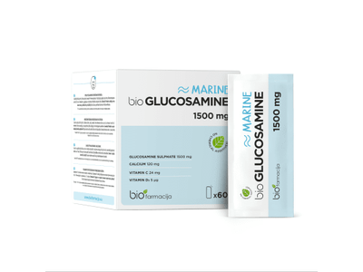 bioGlucosamine Marine 1500 mg milteliai N60