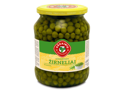 Žirneliai KĖDAINIŲ KONSERVAI, 690 g / 450 g