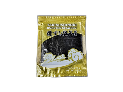 Džiovinti jūros dumbliai SUSHI NORI, Gold, 140 g, 50 vnt