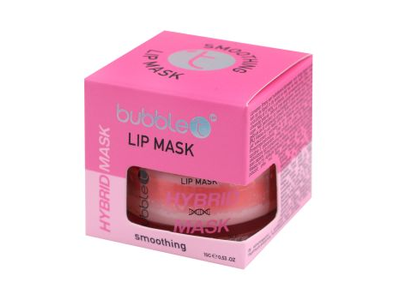BUBBLE'T VITAMIN E & ROSE lūpų kaukė, 15 g