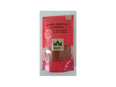 Aitrios rūkytos paprikos SALDVA, 25g