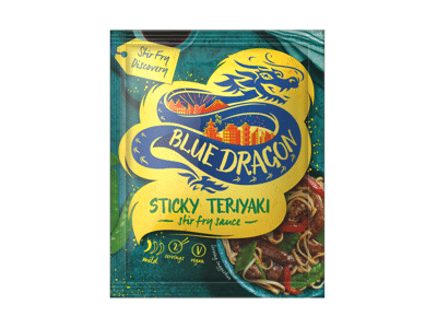Terijakio padažas BLUE DRAGON TERIYAKI WOK SAUCE, 120 g