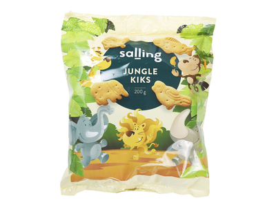 Sausainiai SALLING JUNGLE ANIMAL, 200 g