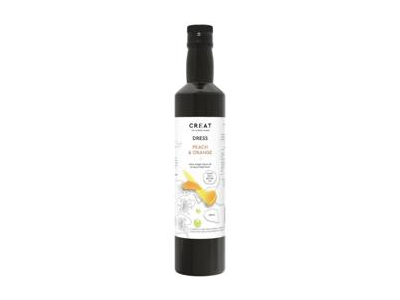 Salotų padažas CREAT su persikais ir apelsinais, 250 ml
