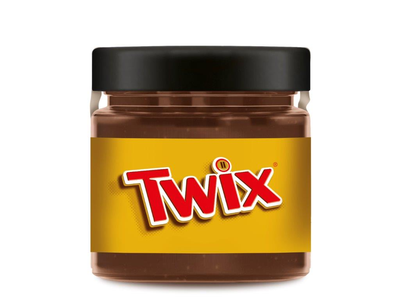 Tepamas kremas TWIX , šokoladinis, 200 g