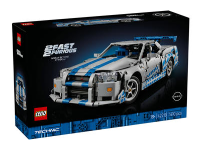 LEGO Grei. Ir Įsiu. 2 Nissan Skyl. 42210, 1 vnt.