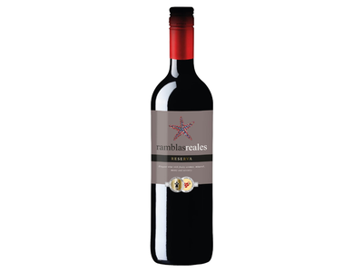 Raud. vynas RAMBLAS REALES RESERVA, 13%,0,75l