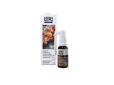 Gerklės purškalas LORI HERB, 20 ml, 20 ml
