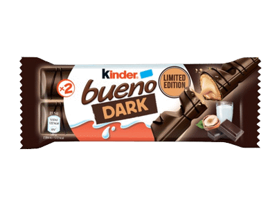 KINDER BUENO DARK vaflinis batonėlis, 43 g