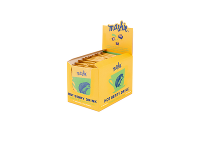 Uogų tyrė MASHIE Original, mangų ir pasiflorų, 15 x 40 ml