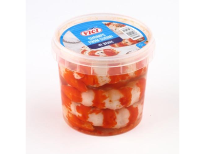 Didžiosios surimi krevetės VIČI sūrime, 320g