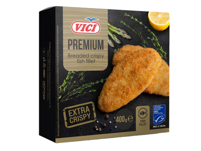 Žuvų filė kepsneliai VICI PREMIUM, 400 g