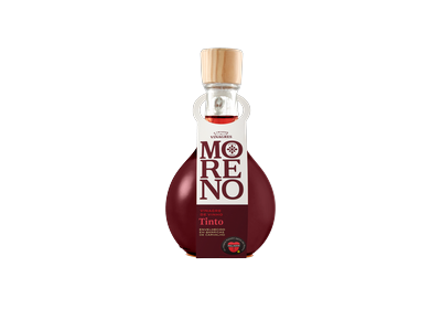 Raudonojo vyno actas MORENO, brandintas, 500 ml