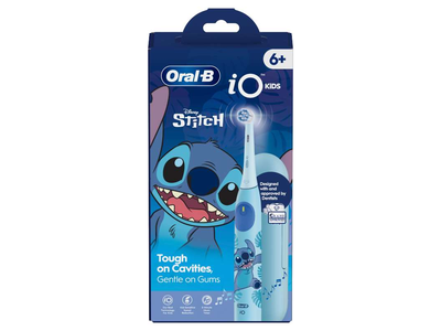 Elektrinis dantų šepetėlis ORAL-B iO Kids (6+y) Stitch + kelioninis dėklas, 1 vnt.