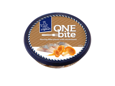 Sūd. atl. silkių filė su vov. ONE BITE, 210 g