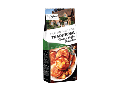 Miltų mišinys naminiams blyneliams CITY TASTE, 400 g, 400 g