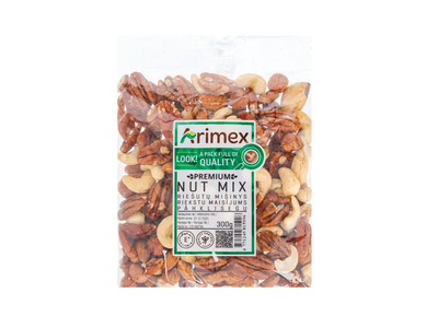 Riešutų mišinys ARIMEX PREMIUM, 300 g