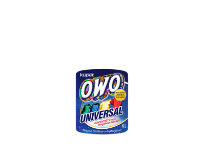 Skalbimo priemonė Owo 5L Universal