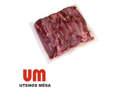 Šaldyti kiaulių liežuviai, be poliežuvinės mėsos, ~1 kg UTENOS MĖSA