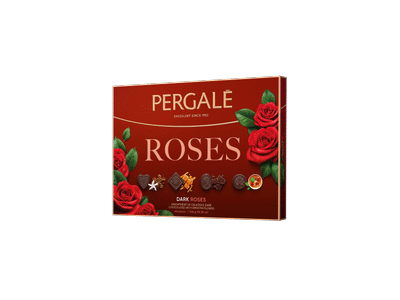 Saldainių rinkinys PERGALĖ ROSES, 348 g
