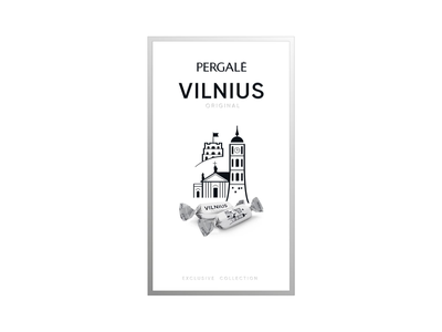 Saldainiai PERGALĖ Vilnius ORIGINAL,170g