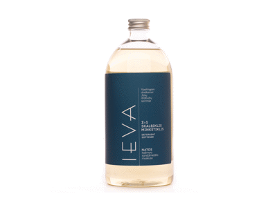 Parfum. skalbiklis ir minkštiklis IEVA kašmyr, sandal ir musk natos 1L