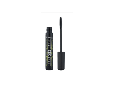 Blakstienų tušas RIMMEL EXTRA 3D LASH BLACK, juodas, 8 ml