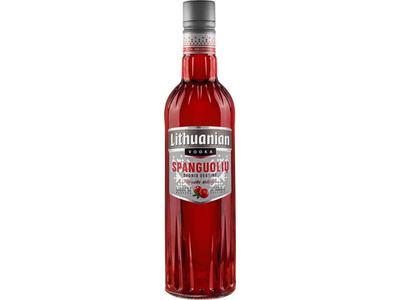 Spanguolių skonio degtinė LITHUANIAN VODKA (40%), 0,5l