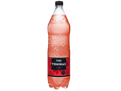 Gaz. uogų sk. gaiv. gėrimas GAJA TONIC, 1,5 l