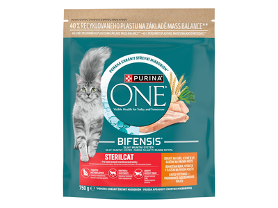 S. pašaras PURINA ONE kat su višt. kv., 750 g