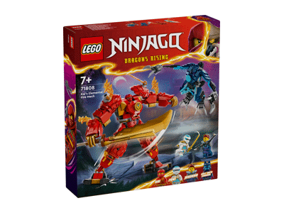 Konstruktorius LEGO® NINJAGO® Kai stichijos ugnies robotas Žaislas