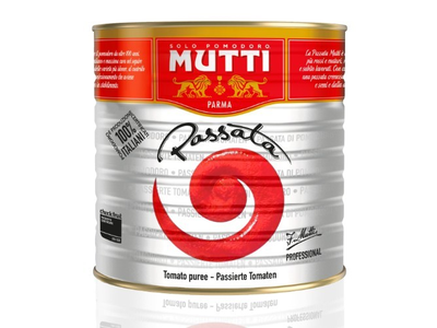 Pomidorų tyrė MUTTI, 2,5 kg