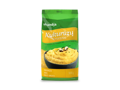 Kukurūzų kruopos SKANĖJA, 500 g