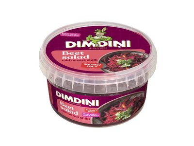 Burokėlių salotos su saldžiąja čili paprika, 380 g