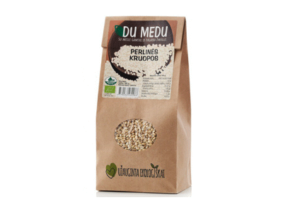 Ekologiškos perlinės kruopos, 500 g