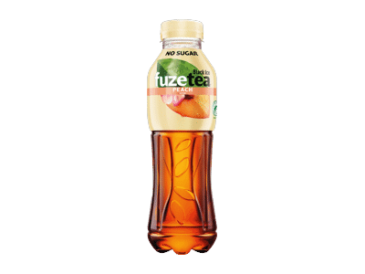 Šaltoji arbata FUZE, persikų ir kinrožių skonio, 500 ml