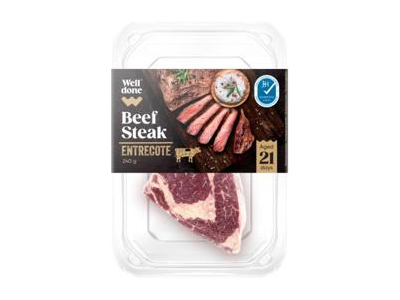 Brandintas jautienos antrekoto kepsnys WELL DONE, 240 g
