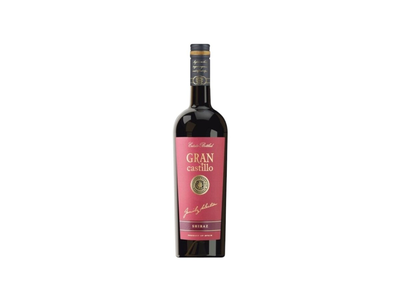 Vynas GRAN CASTILLO SHIRAZ, 12,5%, raud., p.sausas, 0,75 l
