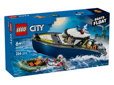 Konstruktorius LEGO Policijos valčių gaudynės, 1 vnt.