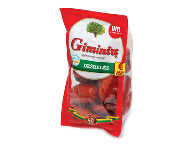 Karštai rūkytos dešrelės, I r., GIMINIŲ, 800 g